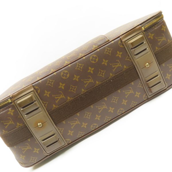 79113 18 Louis Vuitton Pegas 55 Suitcase Monogram Brown