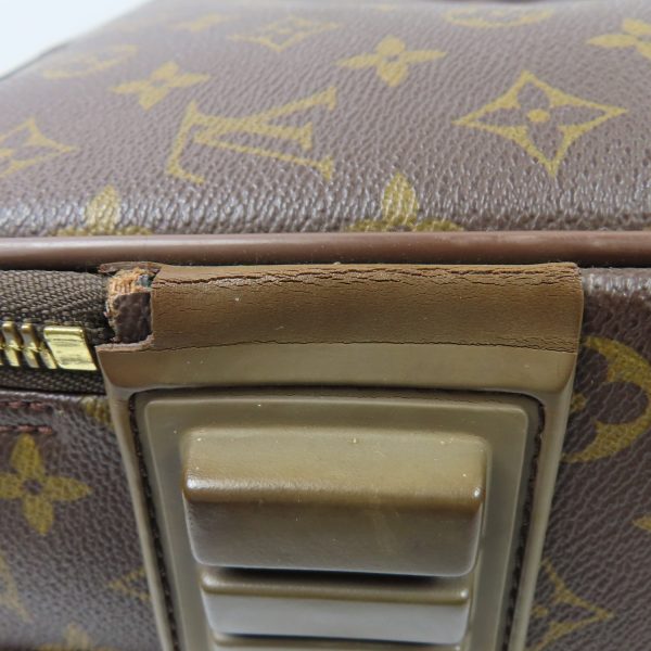 79113 19 Louis Vuitton Pegas 55 Suitcase Monogram Brown