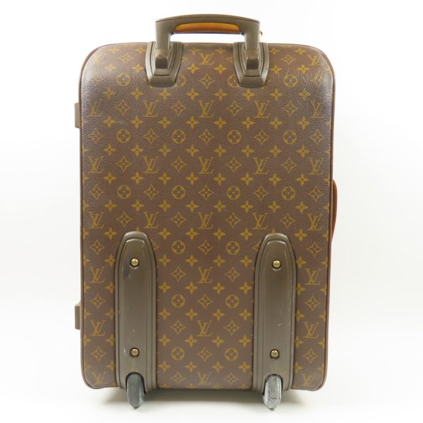 79113 2 Louis Vuitton Pegas 55 Suitcase Monogram Brown