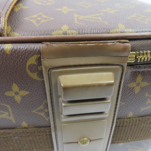 79113 20 Louis Vuitton Pegas 55 Suitcase Monogram Brown