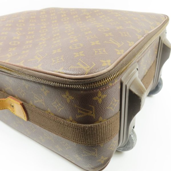 79113 8 Louis Vuitton Pegas 55 Suitcase Monogram Brown