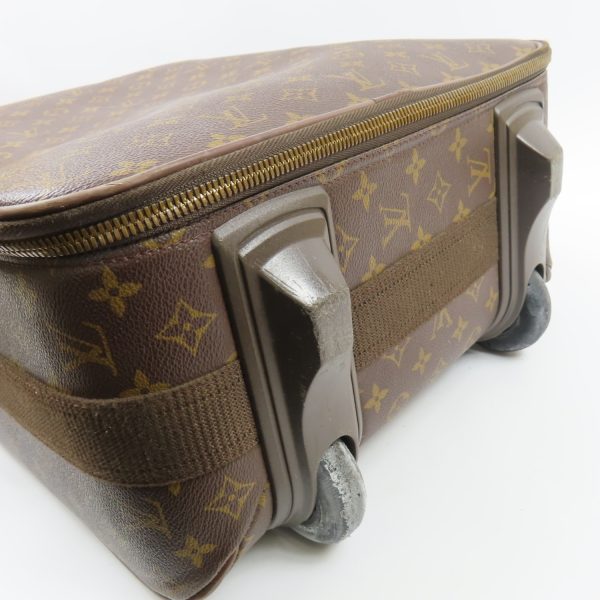 79113 9 Louis Vuitton Pegas 55 Suitcase Monogram Brown