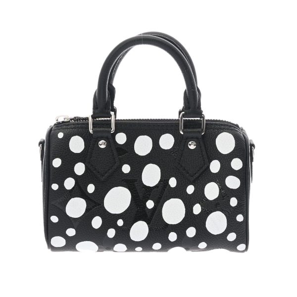 800000111187000 1 Louis Vuitton Monogram Nano Speedy Yayoi Kusama Dot 2WAY BlackWhite