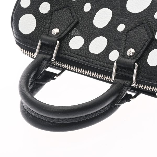 800000111187000 3 Louis Vuitton Monogram Nano Speedy Yayoi Kusama Dot 2WAY BlackWhite