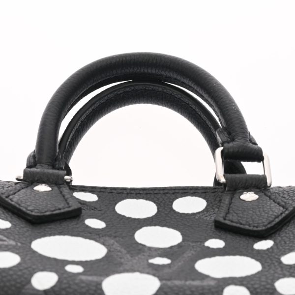 800000111187000 4 Louis Vuitton Monogram Nano Speedy Yayoi Kusama Dot 2WAY BlackWhite