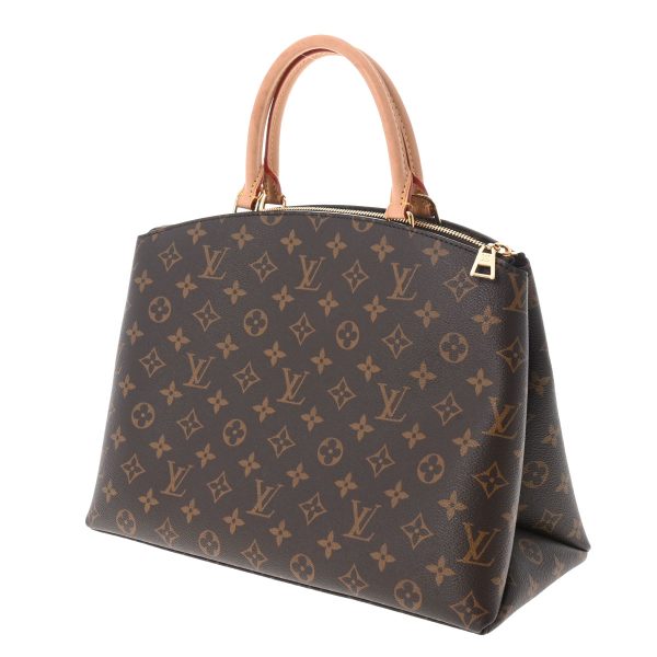 800000111393000 2 Louis Vuitton Monogram Grand Palais MM 2Way Bag Brown