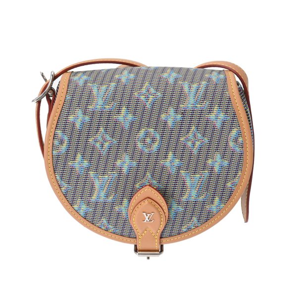 800000116413000 1 Louis Vuitton LV Pop Tambourin Shoulder Bag Blue