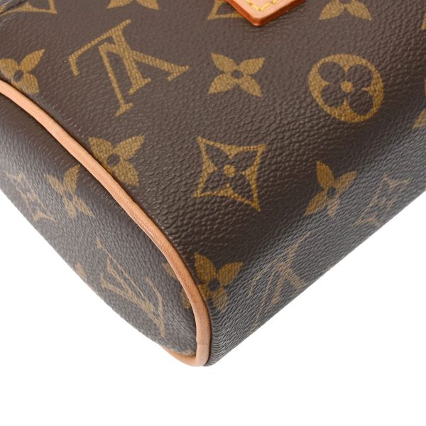 800000116747000 8 Louis Vuitton Monogram Sonatine Handbag Brown