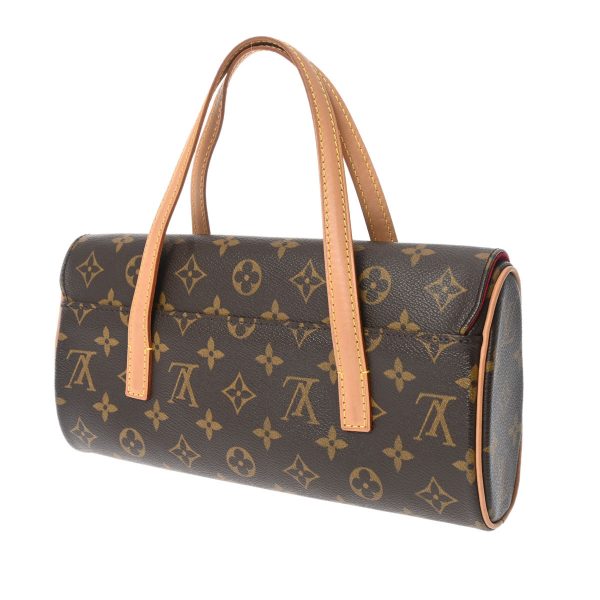 800000119673000 2 Louis Vuitton Sonatine Handbag Canvas Brown