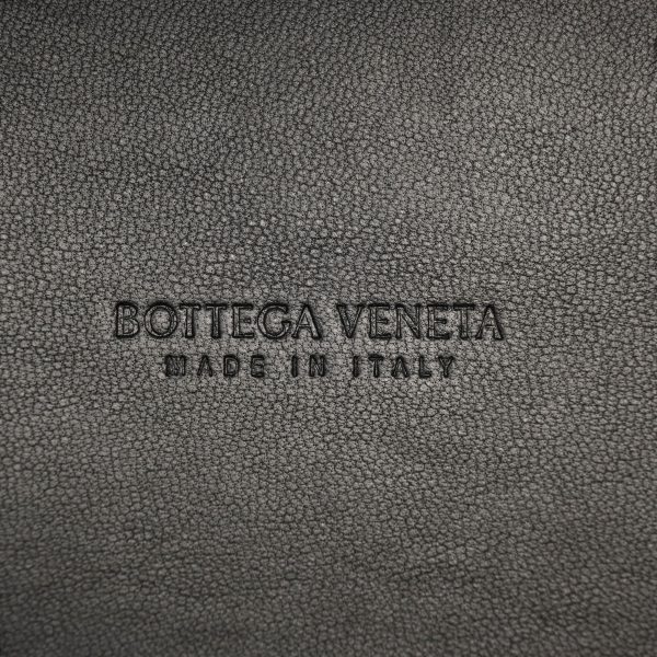 800000120756000 11 Bottega Veneta Intrecciato Mini Cover Lambskin Handbag Black