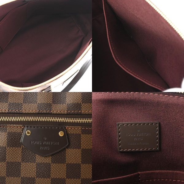 800000123103000 14 c Louis Vuitton Jena MM Tote Bag Damier Brown