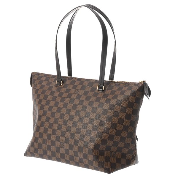 800000123103000 2 Louis Vuitton Jena MM Tote Bag Damier Brown