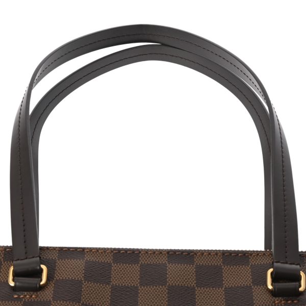 800000123103000 4 Louis Vuitton Jena MM Tote Bag Damier Brown