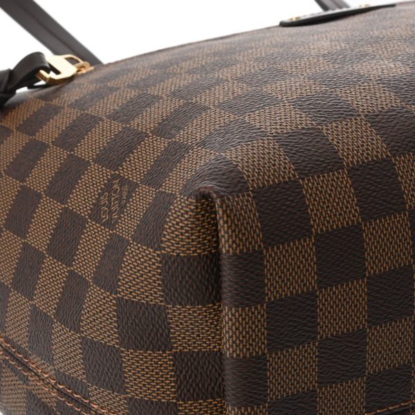 800000123103000 6 Louis Vuitton Jena MM Tote Bag Damier Brown