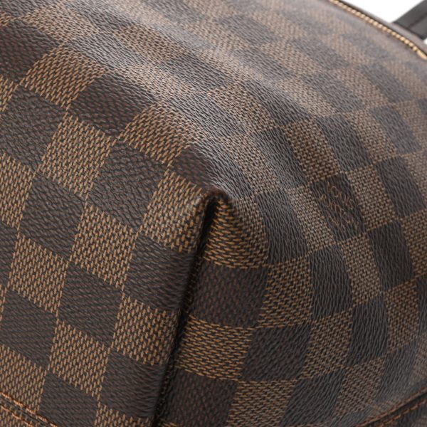 800000123103000 7 Louis Vuitton Jena MM Tote Bag Damier Brown