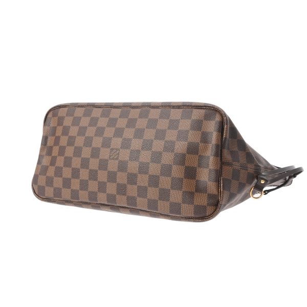 800000123309000 4 Louis Vuitton Neverfull MM Damier Tote Bag Brown