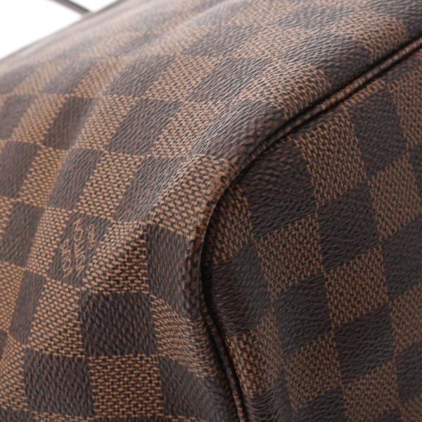 800000123309000 5 Louis Vuitton Neverfull MM Damier Tote Bag Brown