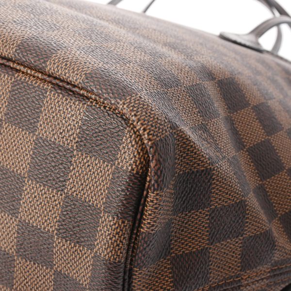 800000123309000 6 Louis Vuitton Neverfull MM Damier Tote Bag Brown