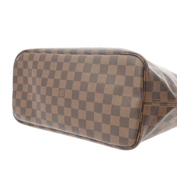 800000123901000 4 Louis Vuitton Neverfull Mm Damier Tote Bag Brown