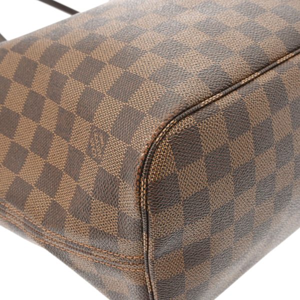 800000123901000 5 Louis Vuitton Neverfull Mm Damier Tote Bag Brown