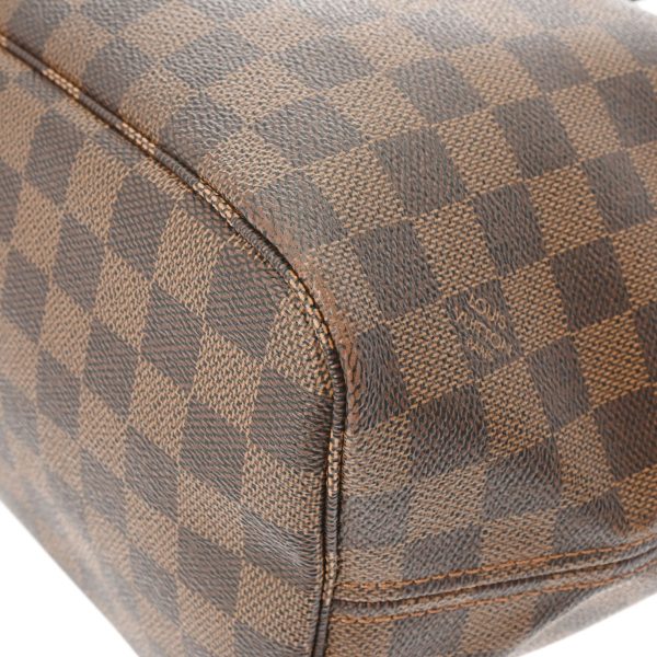 800000123901000 6 Louis Vuitton Neverfull Mm Damier Tote Bag Brown