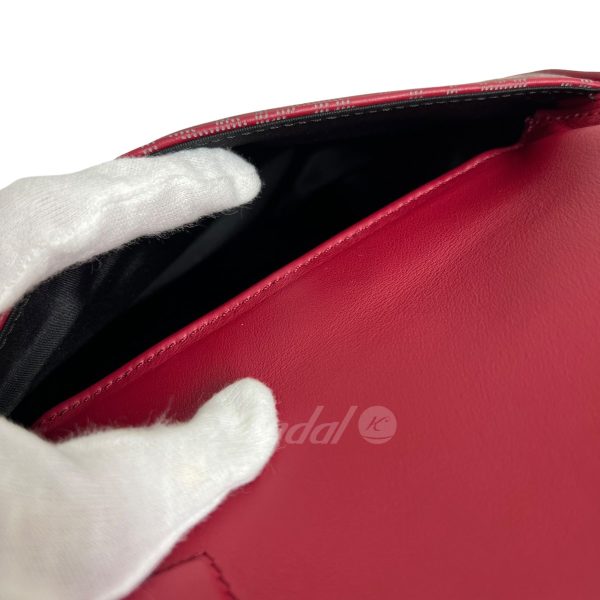 8006001419973 8 Dior Oblique Saddle Leather Galaxy World Tour Belt Bag Red