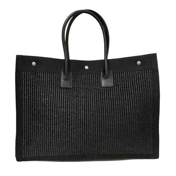 8018001184317 2 Saint Laurent Paris Rive Gauche Tote Bag Black