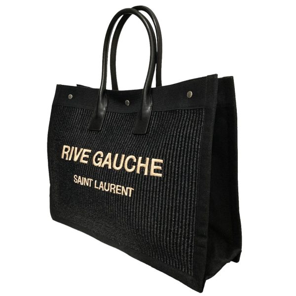 8018001184317 3 Saint Laurent Paris Rive Gauche Tote Bag Black