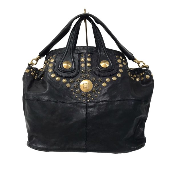 8020000851763 1 Givenchy Studded Nightingale 2Way Bag Black