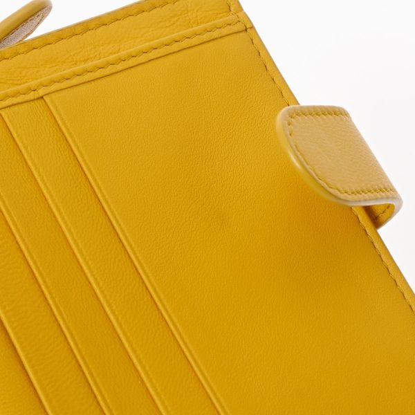 802000156393000 10 Bottega Veneta Intrecciato Calf Bifold Wallet Yellow