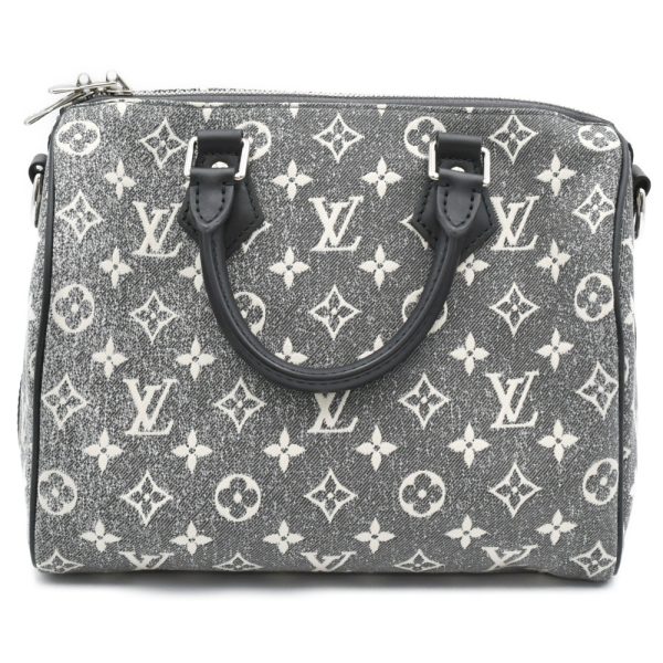 8023f040011 1 LOUIS VUITTON Speedy Bandouliere 25 2way Shoulder Bag Gray