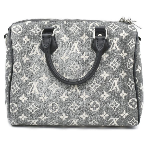 8023f040011 2 LOUIS VUITTON Speedy Bandouliere 25 2way Shoulder Bag Gray