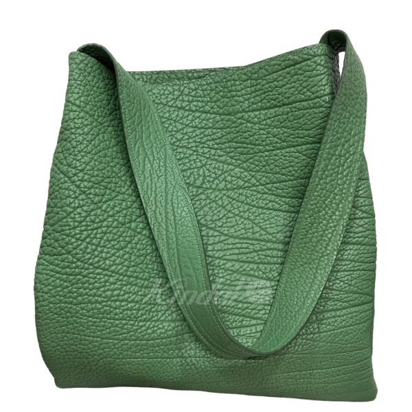 8045000581755 8 Prada Leather Shoulder Bag Green