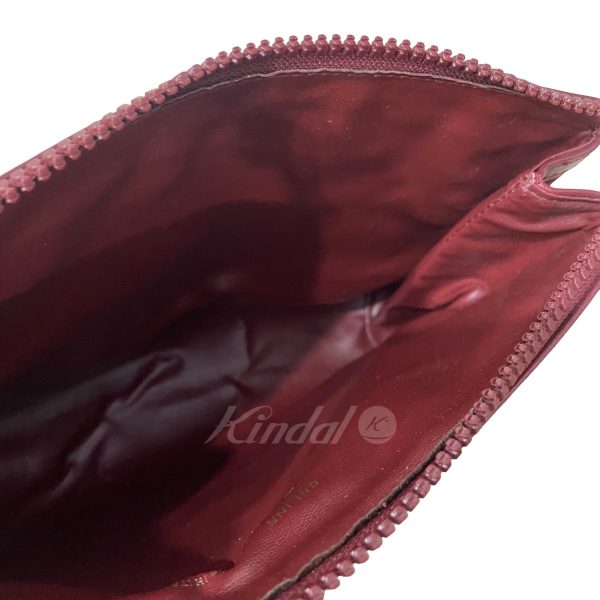 8045000779411 7 Celine Macadam Clutch Bag Red