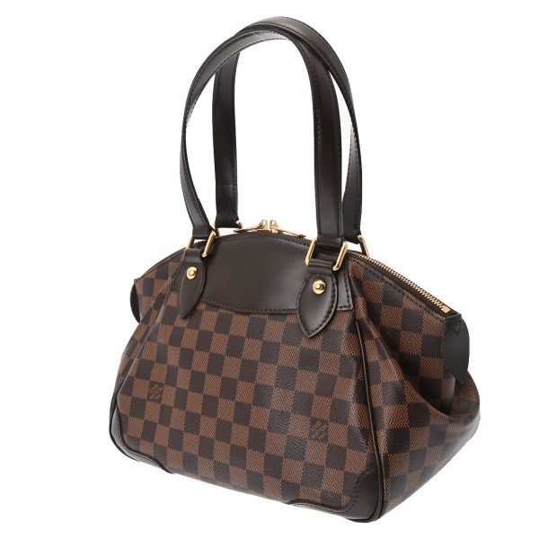 805000943731000 2 Louis Vuitton Damier Verona PM Handbag Brown