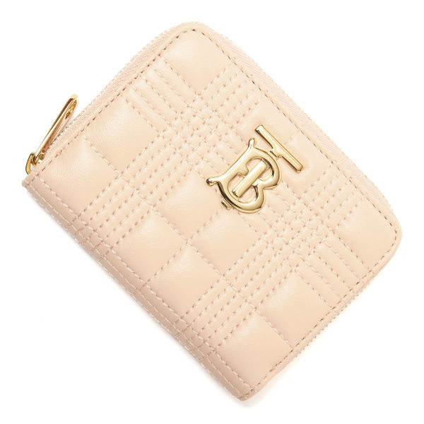 8056101 peachpink01 Burberry Lola Coin Case Pink