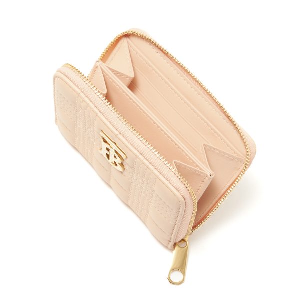 8056101 peachpink04 Burberry Lola Coin Case Pink