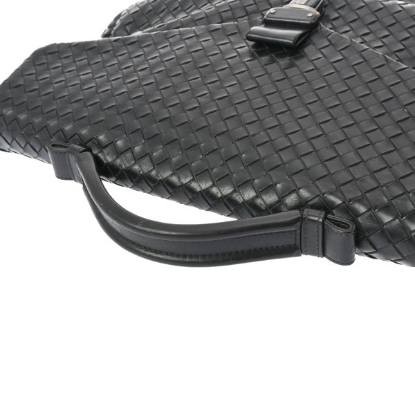 806500014342000 3 Bottega Veneta Intrecciato Calf Business Bag Black