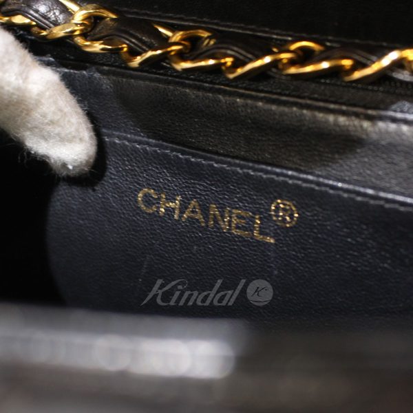 8073000127086 9 Chanel Big Matelasse Lamb Leather Chain Bag Black