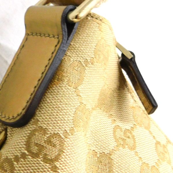 8075000076753 13 Gucci GG Canvas Shoulder Bag Gold