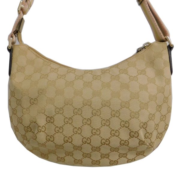 8075000076753 14 Gucci GG Canvas Shoulder Bag Gold