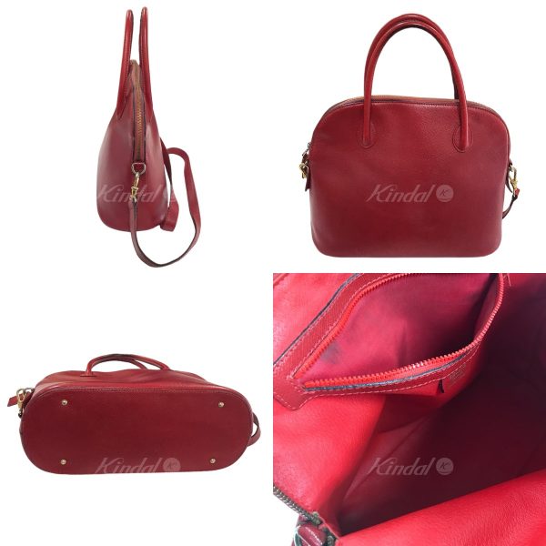 8083000120697 2 Celine Vintage Bolide Bag Red