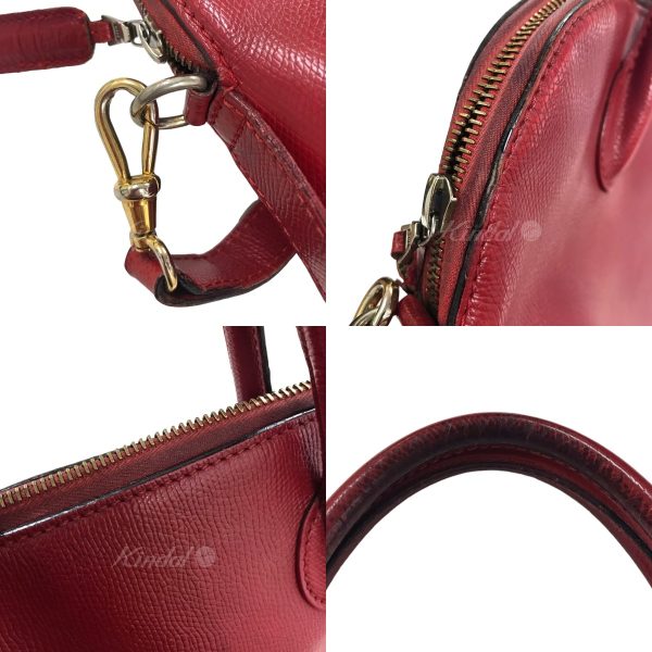 8083000120697 3 Celine Vintage Bolide Bag Red