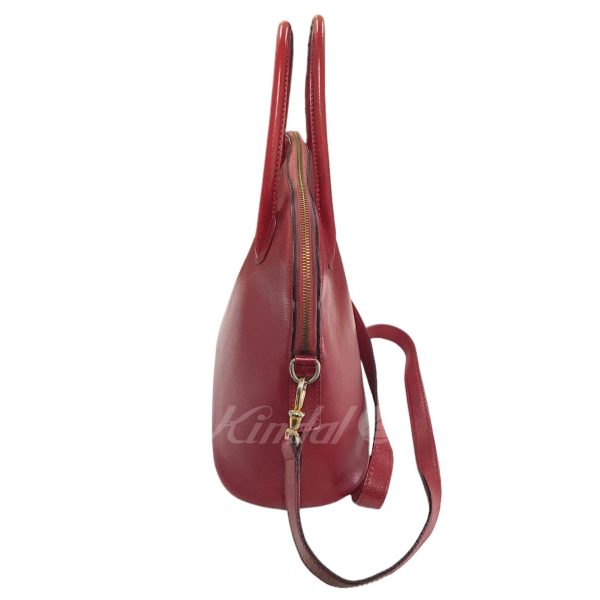 8083000120697 4 Celine Vintage Bolide Bag Red