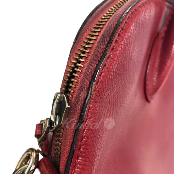 8083000120697 9 Celine Vintage Bolide Bag Red