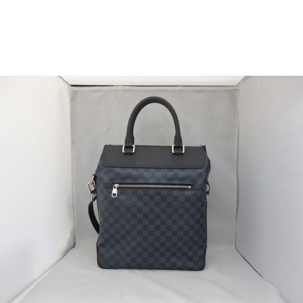 81417 2 Louis Vuitton Graphite Damier Cobalt Tote Greenwich