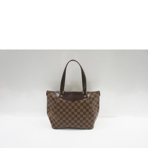 82257 2 Louis Vuitton Westminster Damier Ebene Shoulder Bag Brown