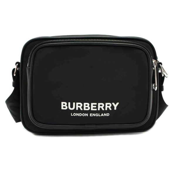 82266 1 Burberry Nylon Leather Paddy Shoulder Bag