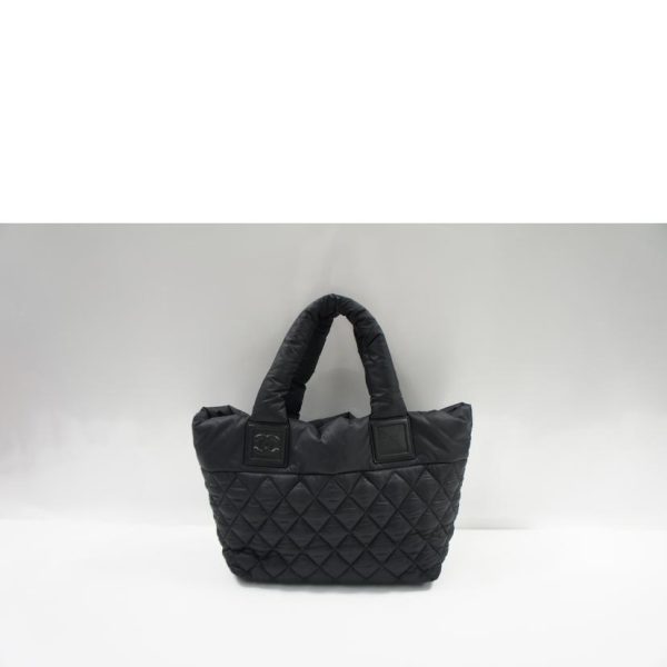 83164 2 Chanel Coco Cocoon Nylon Tote PM Black