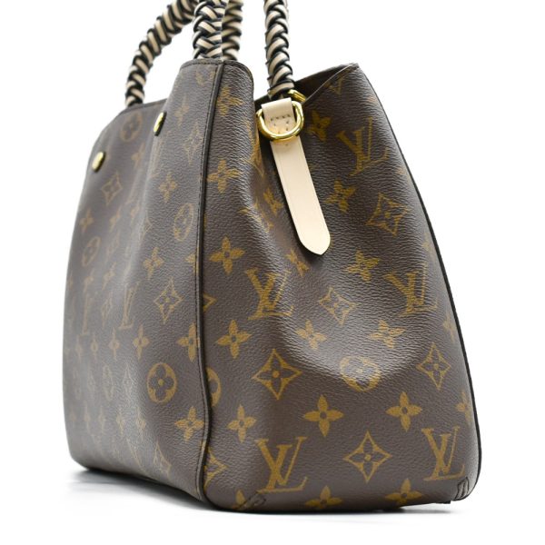 8523e270022 3 LOUIS VUITTON Monogram Montaigne handbag Brown